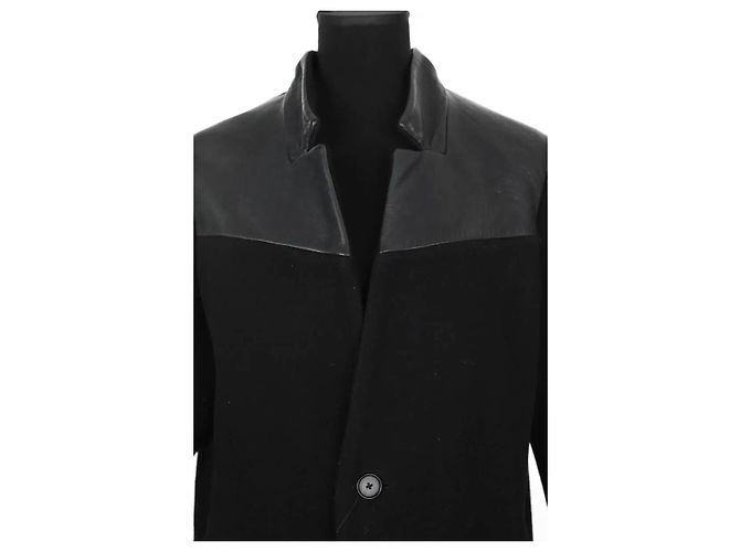 Maje Cappotto nero - vista 2