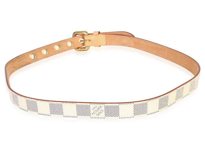 Louis Vuitton Damier Azur Canvas Gürtel Saint-Etienne 40mm 80/32 - Ansicht 2