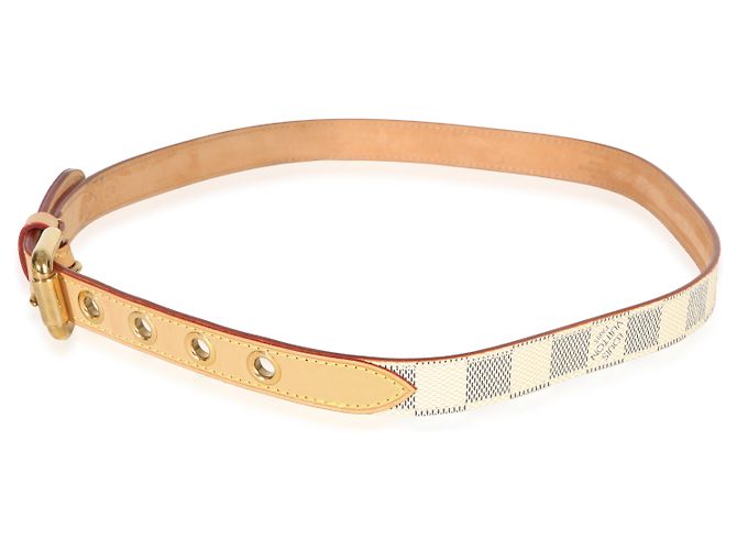 Louis Vuitton Damier Azur Canvas Gürtel Saint-Etienne 40mm 80/32 - Ansicht 4