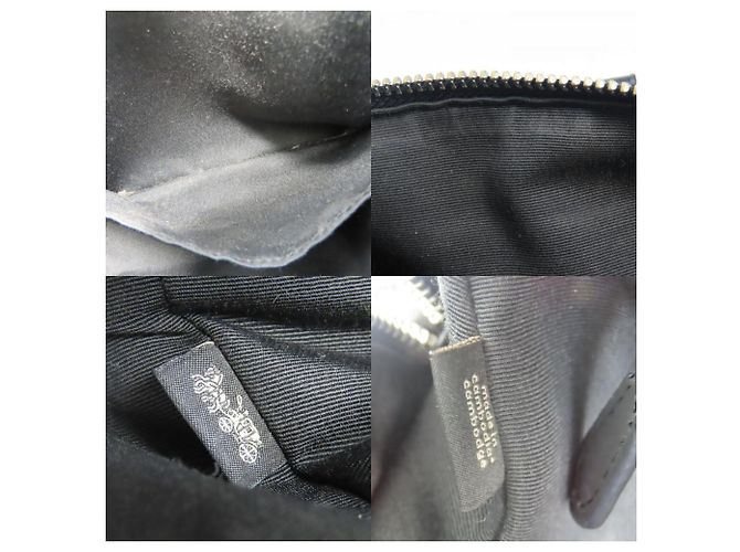 Borsa Mini Boston F32203 di Coach Marrone Nero - vista 9