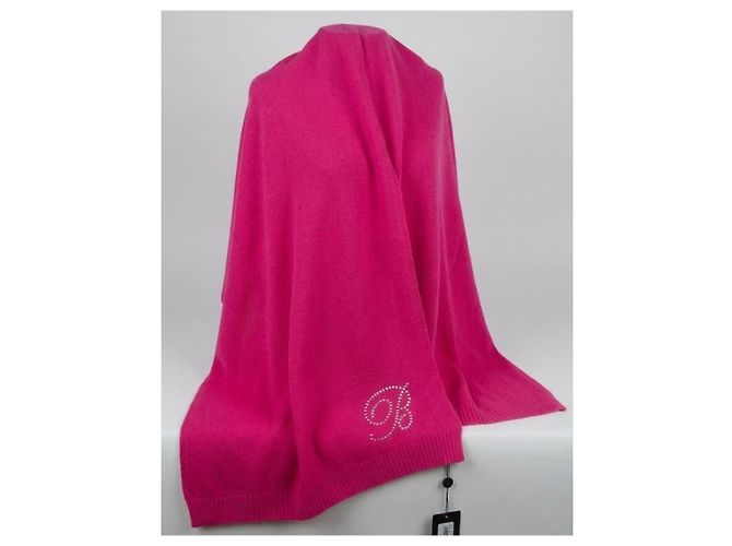 Blumarine scialle 100% Cashmere! Nuova! Rosa - vista 2