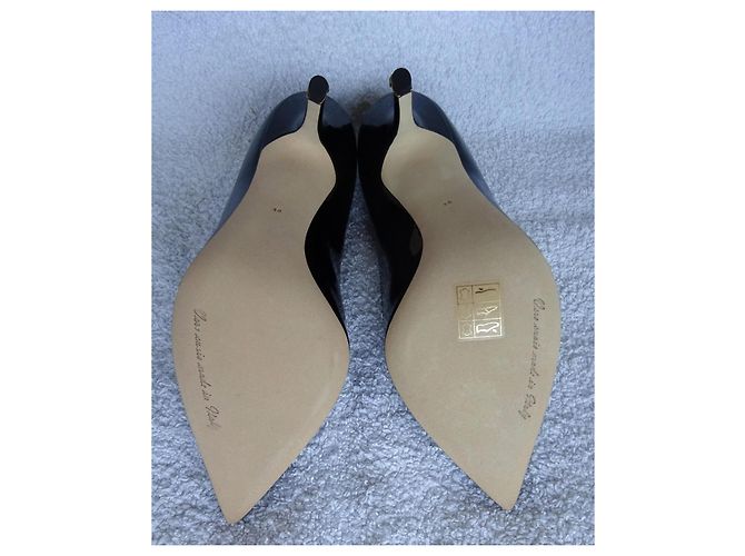 Dolce & Gabbana Neu! Lederschuhe Modell Bellucci Größe: 36 Schwarz - Ansicht 12