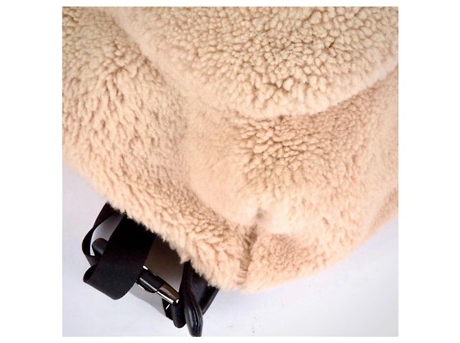 Zaino Fluffy Crest Billionaire Mr. Plutus Beige - vista 7