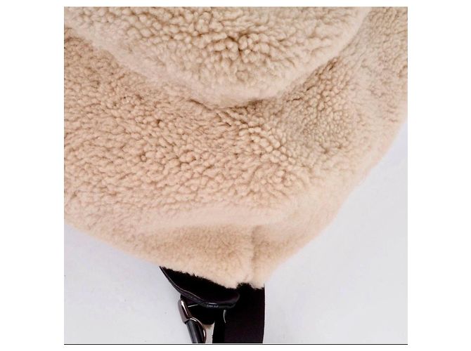 Zaino Fluffy Crest Billionaire Mr. Plutus Beige - vista 8