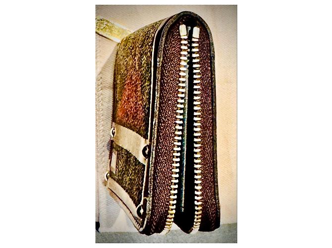 Zippy Louis Vuitton Monogram Canvas Wallet Brown Multiple colors - view 10