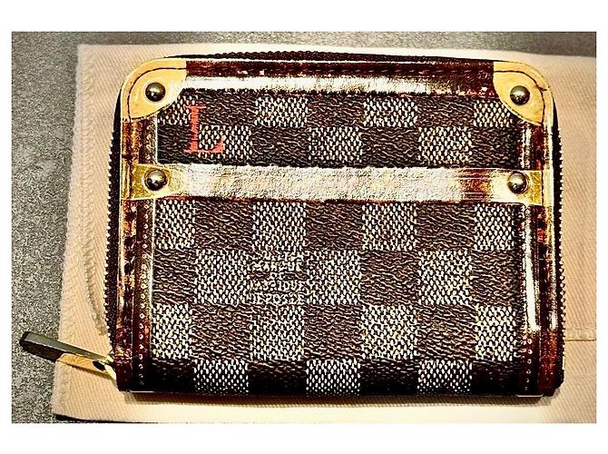 Zippy Louis Vuitton Monogram Canvas Wallet Brown Multiple colors - view 15