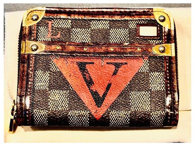 Zippy Louis Vuitton Monogram Canvas Wallet Brown Multiple colors - view 3