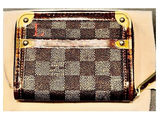 Zippy Louis Vuitton Monogram Canvas Wallet Brown Multiple colors - view 5
