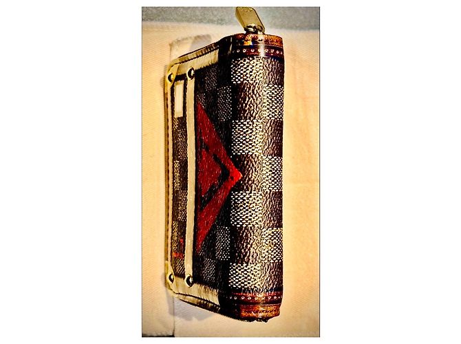 Zippy Louis Vuitton Monogram Canvas Wallet Brown Multiple colors - view 8