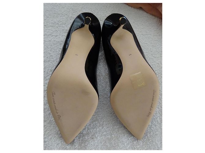 Dolce & Gabbana Nuovi! scarpe in pelle modello Bellucci n: 40 Nero - vista 11