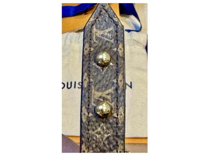 Pulsera Monogram Louis Vuitton Castaño Gold hardware - vista 6