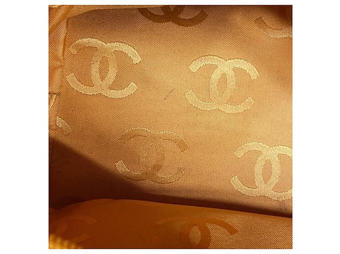 Chanel Cambon Tote Tasche Beige Orange - Ansicht 12