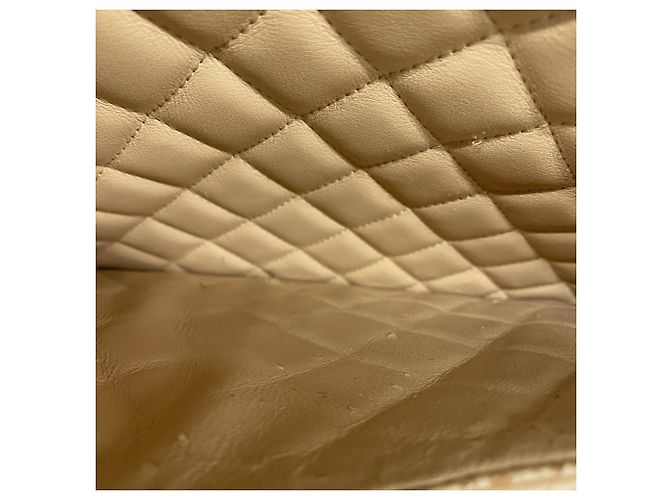 Chanel Cambon Tote Tasche Beige Orange - Ansicht 14