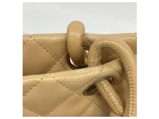 Chanel Cambon Tote Tasche Beige Orange - Ansicht 18