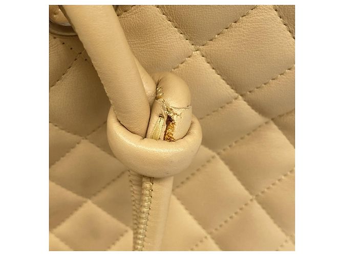 Chanel Cambon Tote Tasche Beige Orange - Ansicht 19