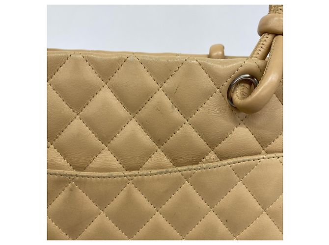 Chanel Cambon Tote Tasche Beige Orange - Ansicht 9