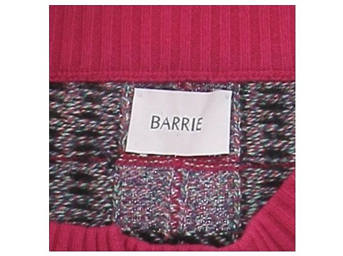Barrie Falda de punto con estampado de tartán en cachemira Gris - vista 5