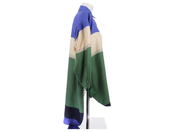 Loewe Bunte Seidenbluse Mehrfarben - Ansicht 3