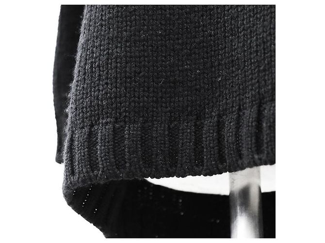 Pullover 100% Cashmere Christian Dior Nero - vista 13