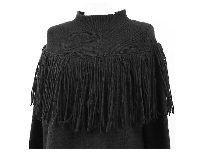 Pullover 100% Cashmere Christian Dior Nero - vista 3