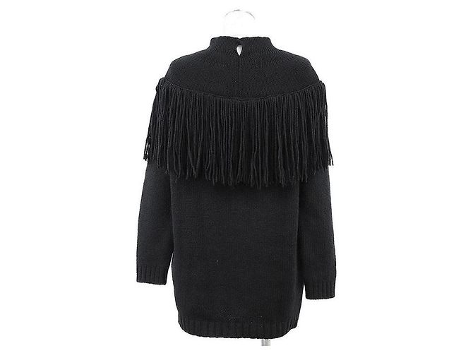 Pullover 100% Cashmere Christian Dior Nero - vista 6