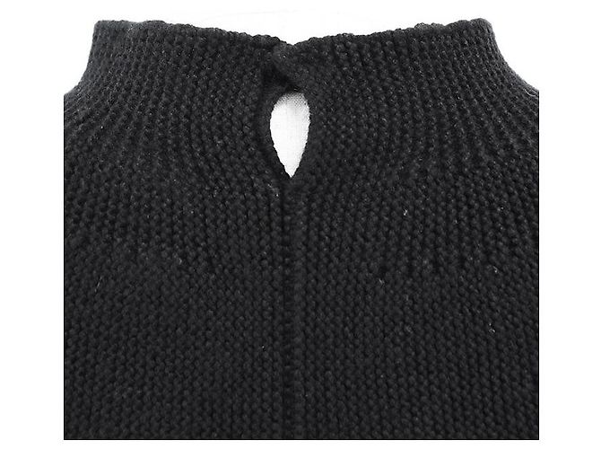Pullover 100% Cashmere Christian Dior Nero - vista 7