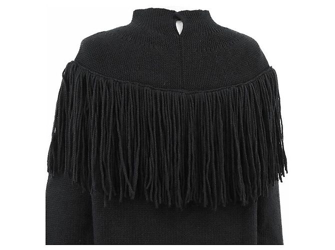 Pullover 100% Cashmere Christian Dior Nero - vista 9