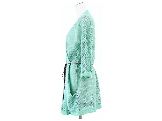 Autre Marque Morabito Strickjacke Grün Hellgrün - Ansicht 5