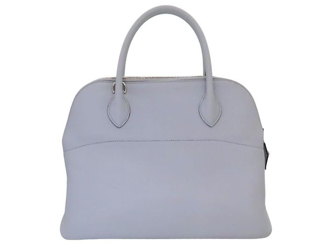Borsa Bolide 2way Hermès in Taurillon Clémence Blu - vista 3