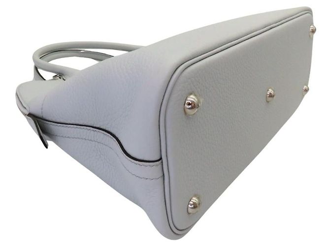 Borsa Bolide 2way Hermès in Taurillon Clémence Blu - vista 4