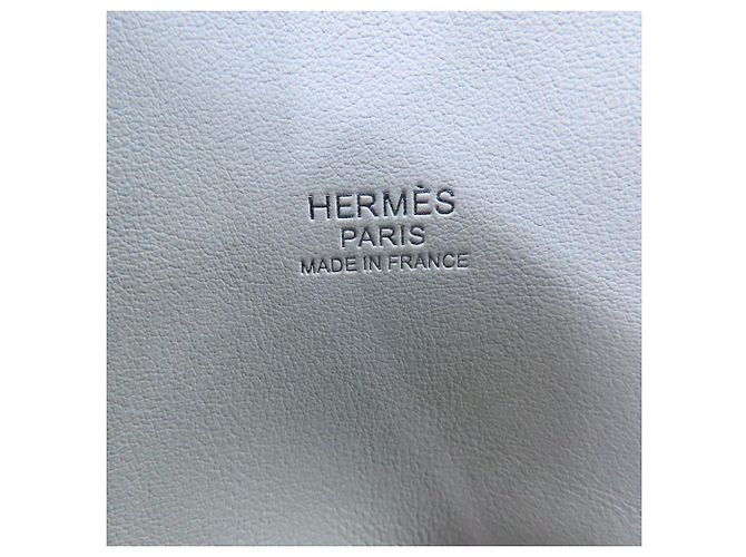 Borsa Bolide 2way Hermès in Taurillon Clémence Blu - vista 7