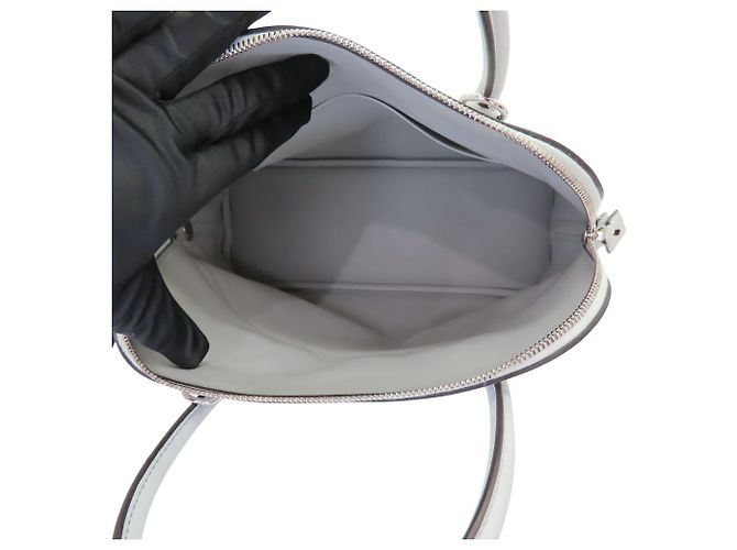 Borsa Bolide 2way Hermès in Taurillon Clémence Blu - vista 8