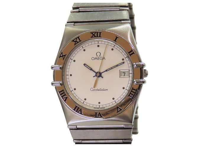 Omega Constellation Edelstahl-Uhr Silber - Ansicht 2