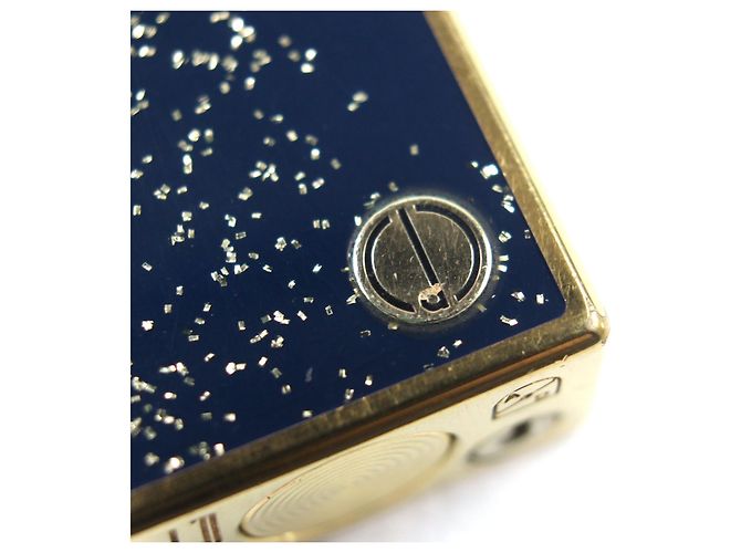 Alfred Dunhill Dunhill Metal logo lacquer Lighter Blue - view 10