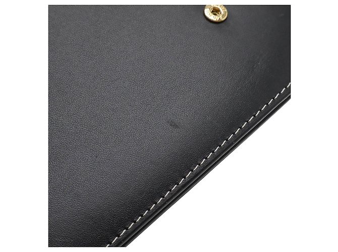 Borsa a Spalla in Pelle Loewe Gate Anagram Nero - vista 6