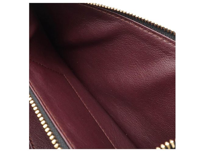 Borsa a Spalla in Pelle Loewe Gate Anagram Nero - vista 9