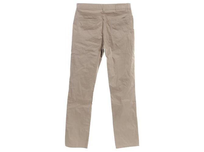 Hermès Jeans dritti in cotone Hermes
Pantaloni Beige - vista 2
