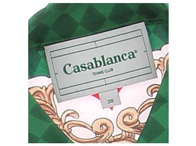 Casablanca Camisa de seda con estampado Multicolor - vista 5