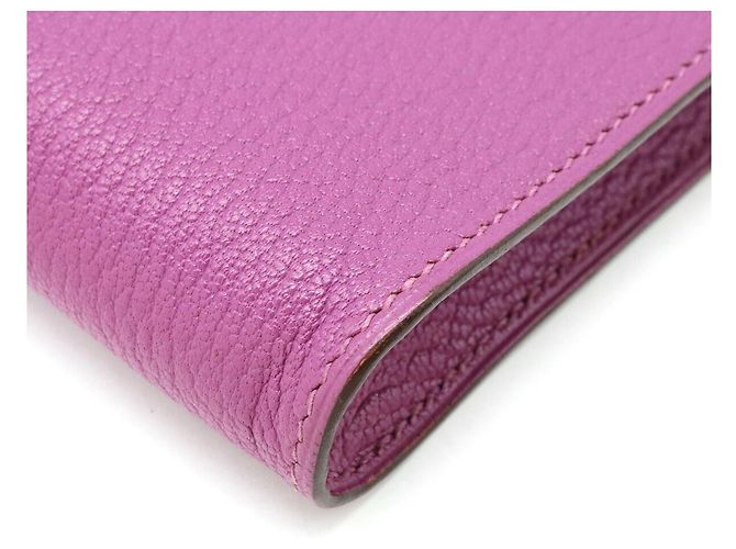 Hermès Hermes Vespa Chevre Multi Pouch Lila Fuschia - Ansicht 3