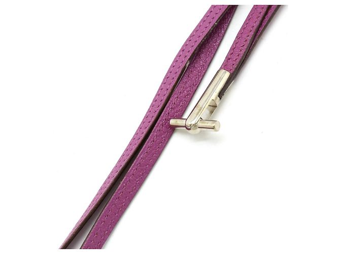 Hermès Hermes Vespa Chevre Multi Pouch Lila Fuschia - Ansicht 7