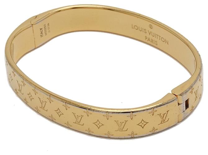 Bracciale Nanogram Louis Vuitton D'oro - vista 2