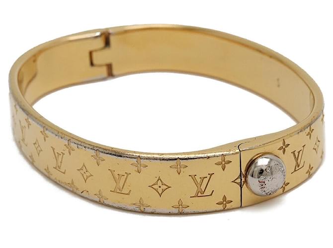 Bracciale Nanogram Louis Vuitton D'oro - vista 4