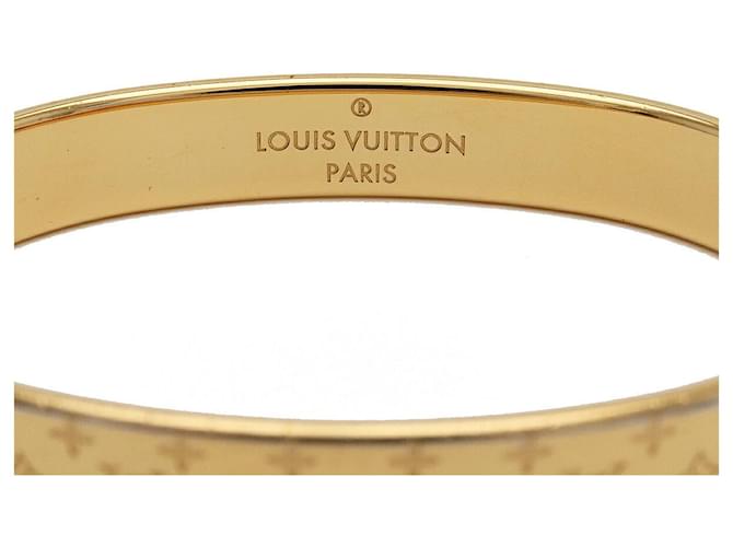 Bracciale Nanogram Louis Vuitton D'oro - vista 5
