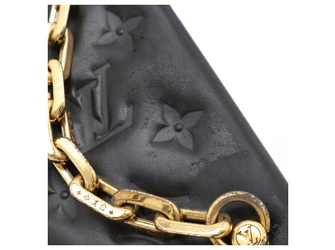 Louis Vuitton Coussin Lammleder Handyhülle Schwarz - Ansicht 4