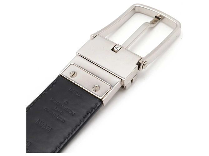Louis Vuitton Damier Infini Ledergürtel Schwarz - Ansicht 4