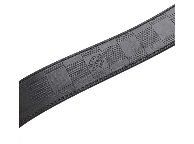 Louis Vuitton Damier Infini Ledergürtel Schwarz - Ansicht 5