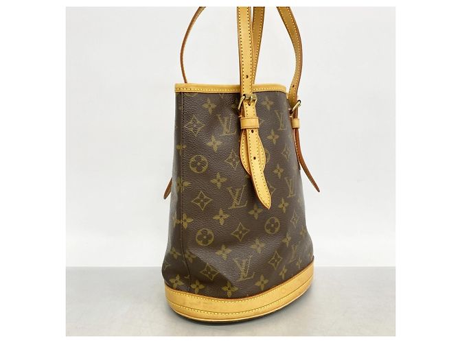Borsa Tote Bucket PM Monogram Louis Vuitton Marrone - vista 2