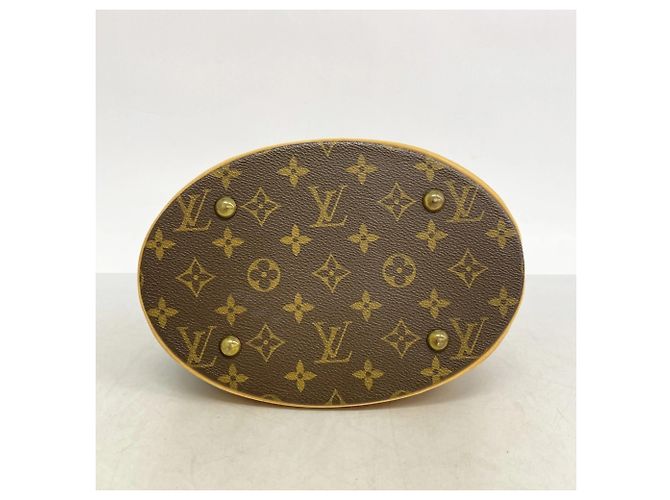 Borsa Tote Bucket PM Monogram Louis Vuitton Marrone - vista 3