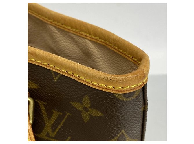 Borsa Tote Bucket PM Monogram Louis Vuitton Marrone - vista 6