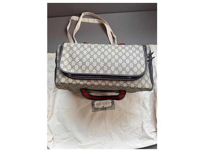 Gucci Pet Carrier Camel Canvas - view 5